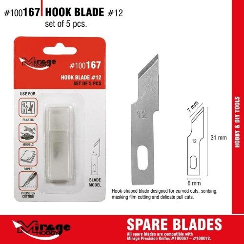 Ostrza Hook Blade 5szt