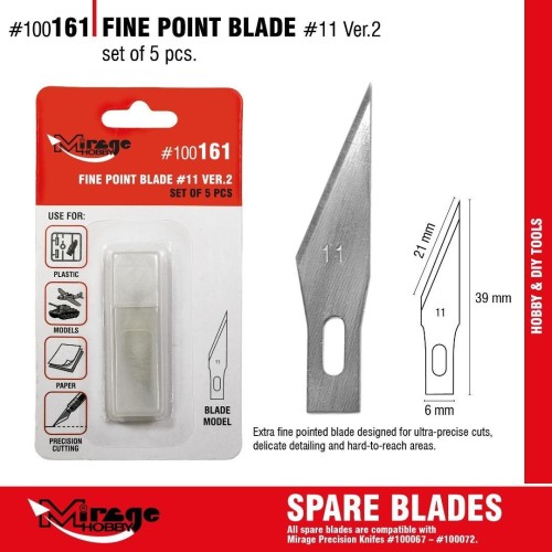 Ostrza Fine Point Blade 5szt