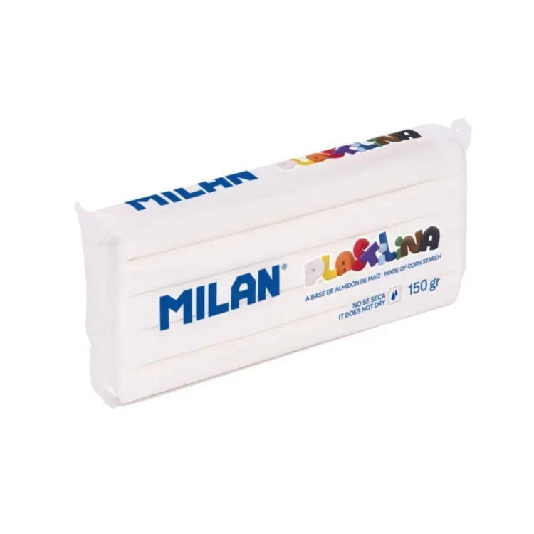 PLASTELINA 150gr biała, MILAN
