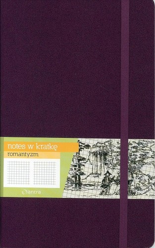 Notes A5 Kratka Romantyzm Fiolet ANTRA, Antra