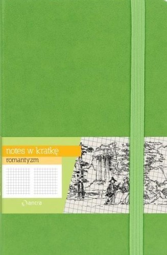 Notes A5 Kratka Romantyzm Zielony ANTRA, Antra