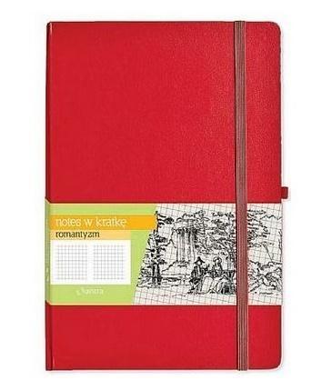 Notes A5 Kratka Romantyzm Czerwony ANTRA, Antra