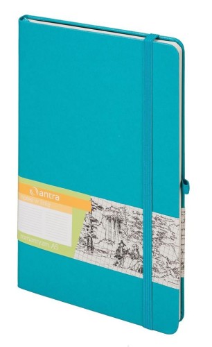 Notes A5 Linia Romantyzm Turkusowy ANTRA, Antra