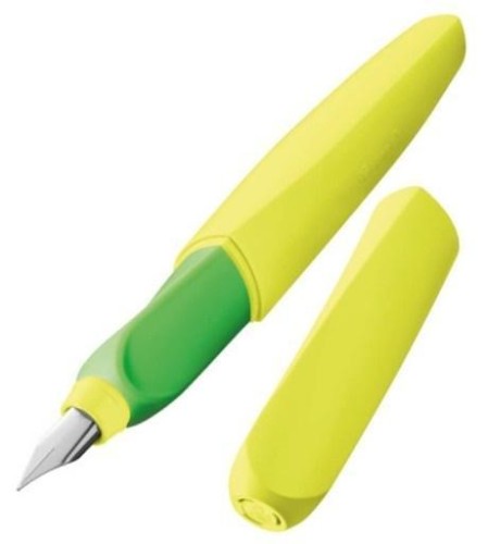 Pióro wieczne Twist P457 M neonowy żółty, PELIKAN