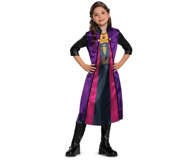 Strój Anna Basic - Frozen 2 rozm.M 7-8 lat