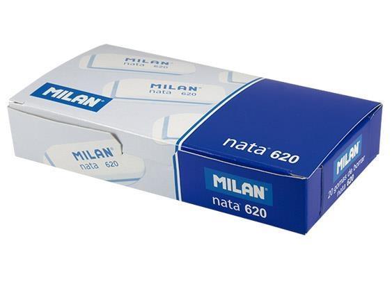 Gumka Nata 3-warstwowa (20szt) MILAN, MILAN