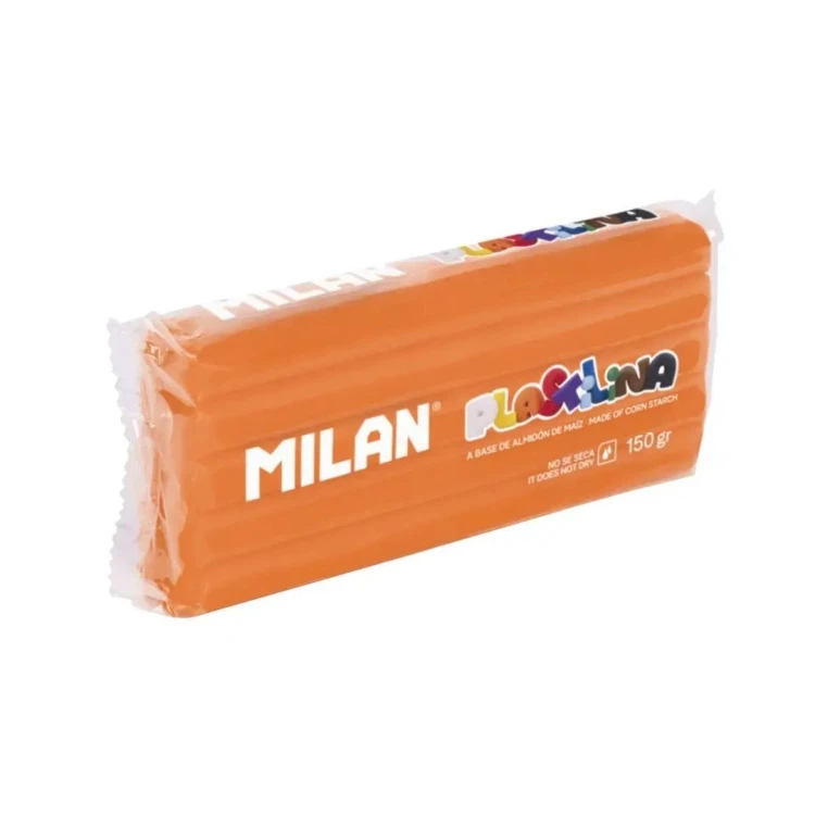PLASTELINA 150gr pomarańczowa, MILAN