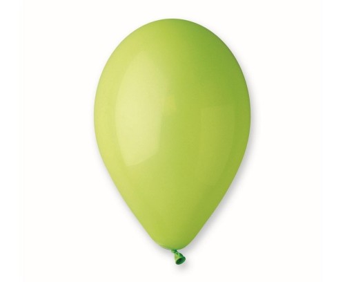 Balony Gemar pastel pistacjowe 100szt