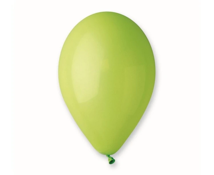 Balony Gemar pastel pistacjowe 100szt