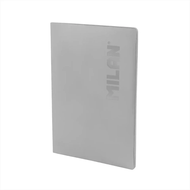 Zeszyt klejony A4/48K linia Shadow szary MILAN