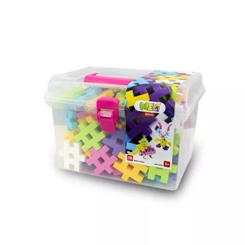 Klocki Meli Maxi Pink Travel Box 110szt, Meli
