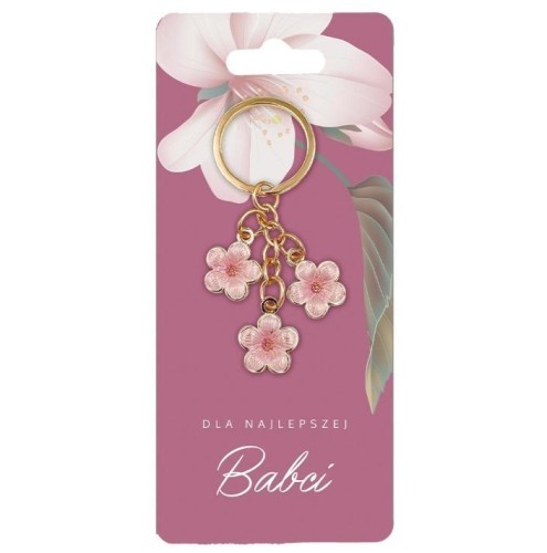 Brelok prezentowy Najlepsza Babcia, Be-Happy Gifts