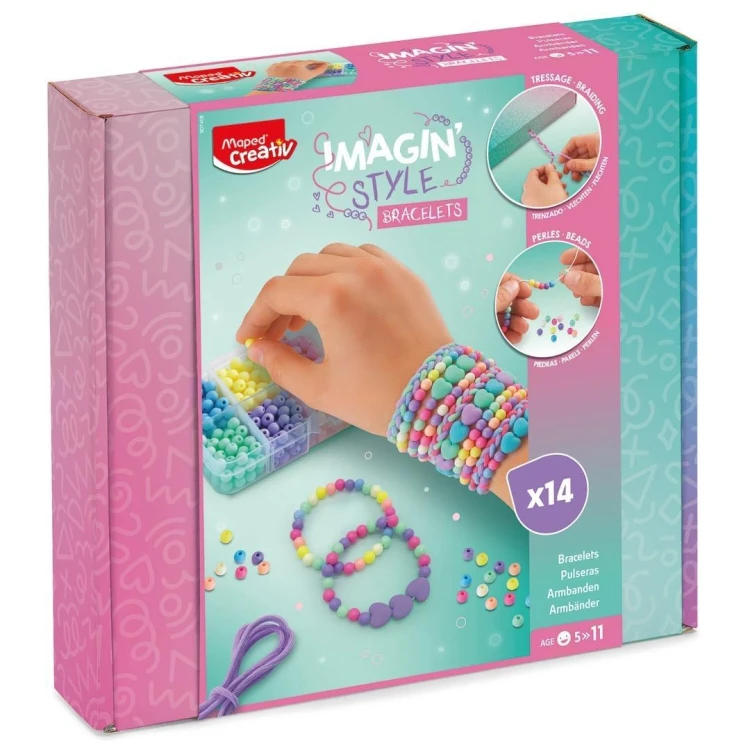 Creativ Bransoletki pastelowe MAPED, Maped