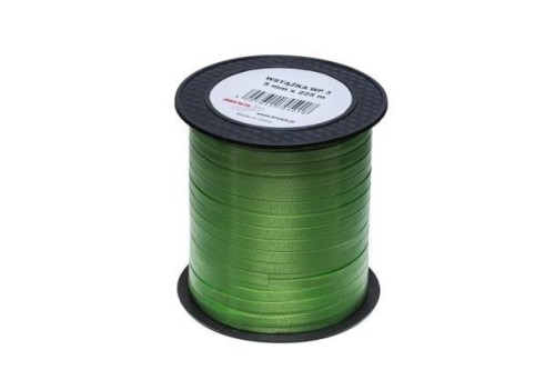 Wstążka plastikowa zielony 5mmx225m, Brewis