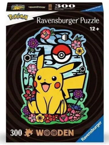 Puzzle drewniane 300 Pokemon, Ravensburger