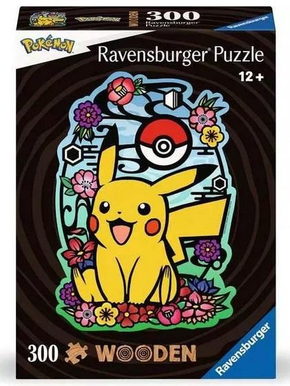 Puzzle drewniane 300 Pokemon, Ravensburger