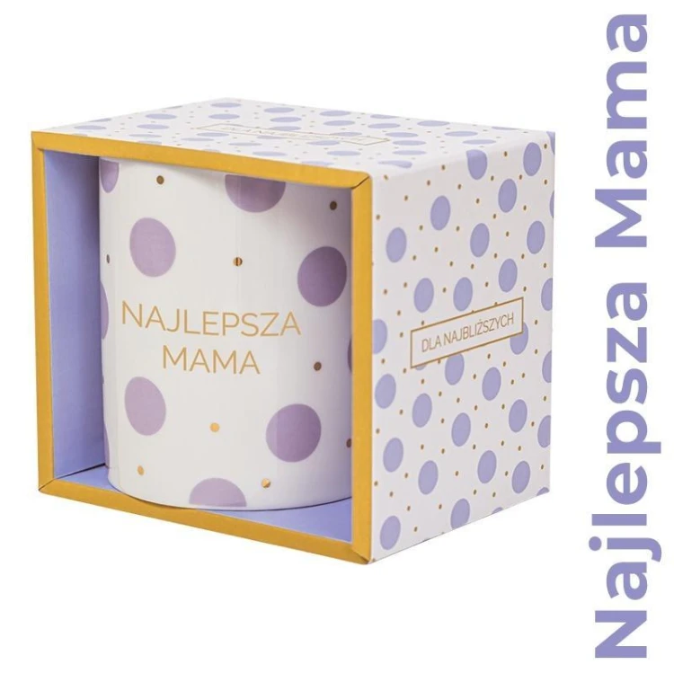Kubek prezentowy Najlepsza Mama, Be-Happy Gifts