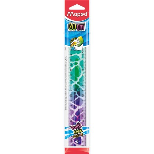 Linijka Twistn Flex Animals 20cm MAPED, Maped