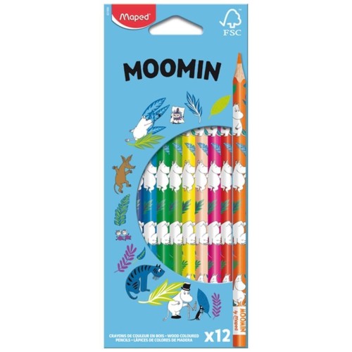 Kredki Muminki 12szt MAPED, Maped