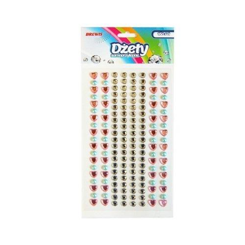 Dżety samoprzylepne 160szt, Brewis