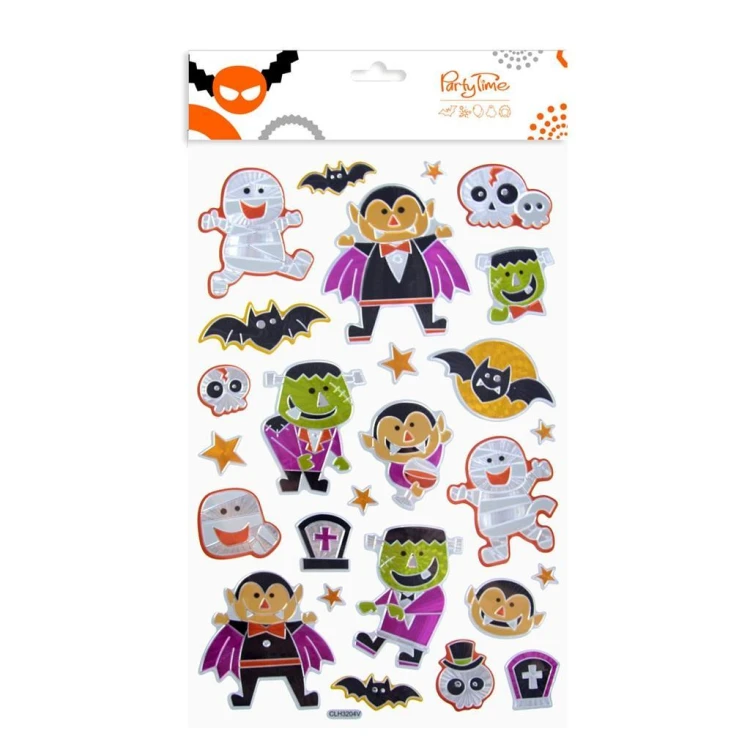 Naklejki metalizowane halloweenowe, Arpex