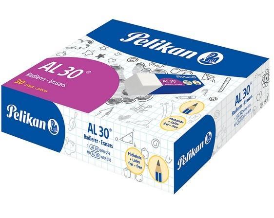 Gumka do ścierania AL30 (30szt) PELIKAN, PELIKAN