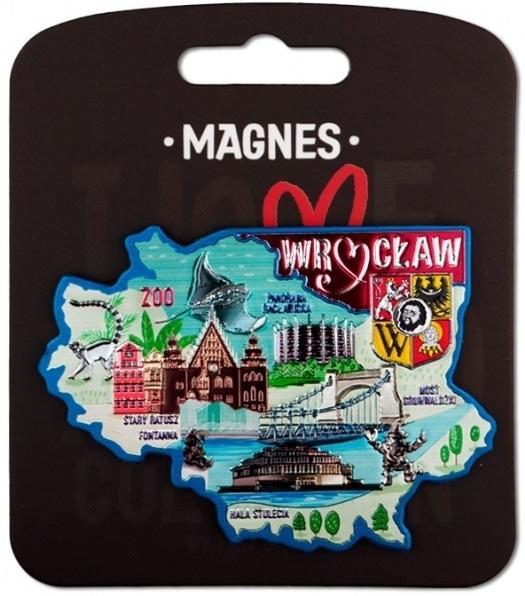 Magnes I love Poland Wrocław ILP-MAG-A-WR-27