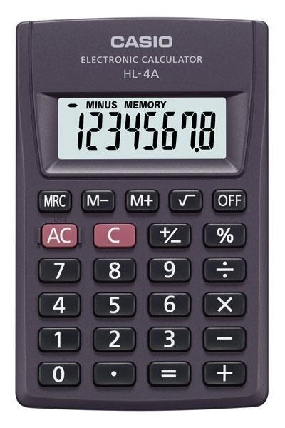 Kalkulator Casio HL-4A BOX, Casio
