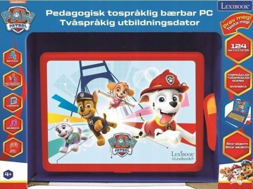 Laptop edukacyjny 124 funkcje Psi Patrol, Lexibook