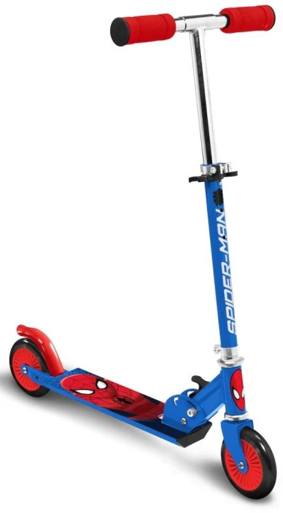 Hulajnoga dwukołowa Spiderman, Stamp hulajnogi