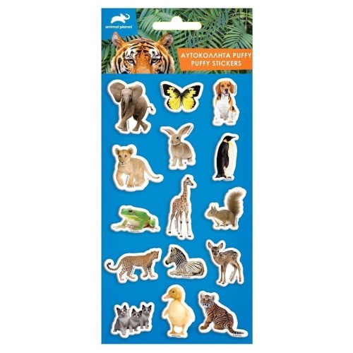 Naklejki wypukłe Animal Planet, Diakakis