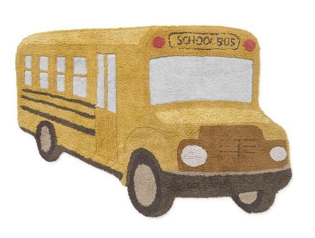 Dywan bawełniany autobus szkolny