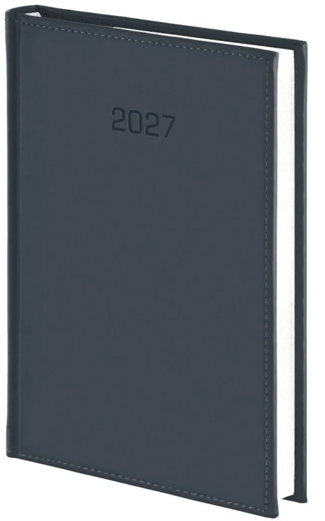 Kalendarz 2027 B6 dzienny grafit