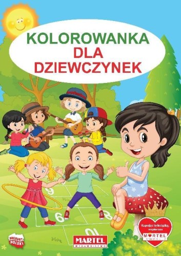 Kolorowanka dla dziewczynek, praca zbiorowa