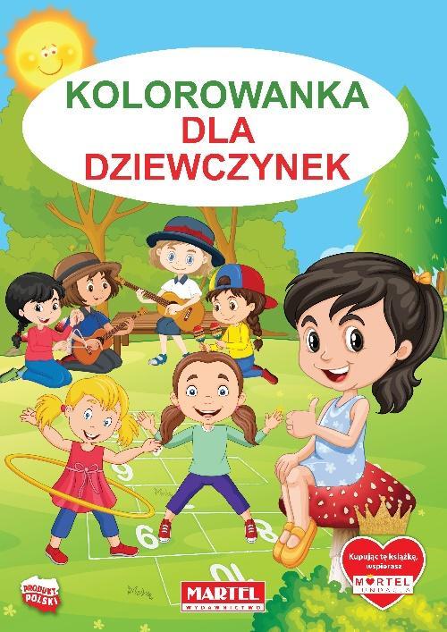 Kolorowanka dla dziewczynek, praca zbiorowa