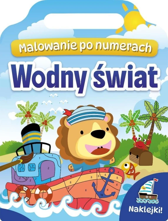 Malowanie po numerach. Wodny świat (+ naklejki)