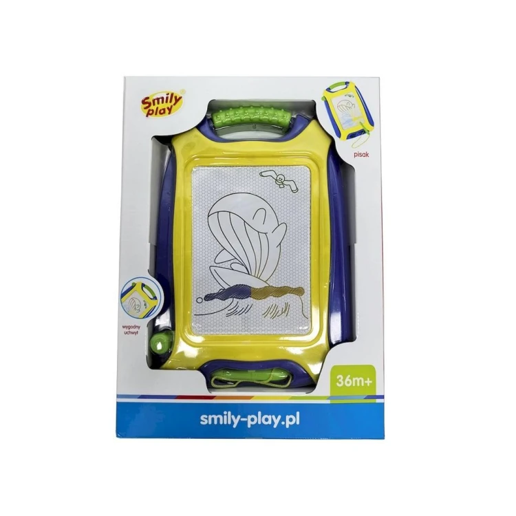 Tablica znikopis kolorowy, Smily Play