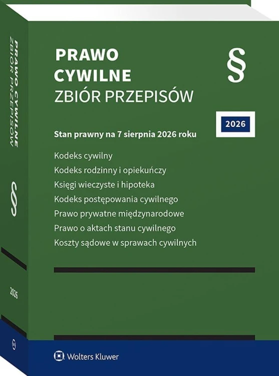 Prawo cywilne. Zbiór przepisów, praca zbiorowa