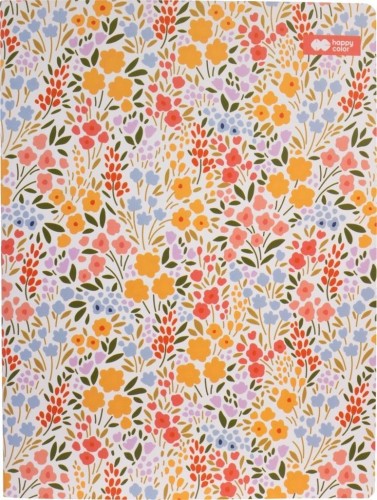 Notes szyty kratka Bloom boho HAPPY COLOR, GDD