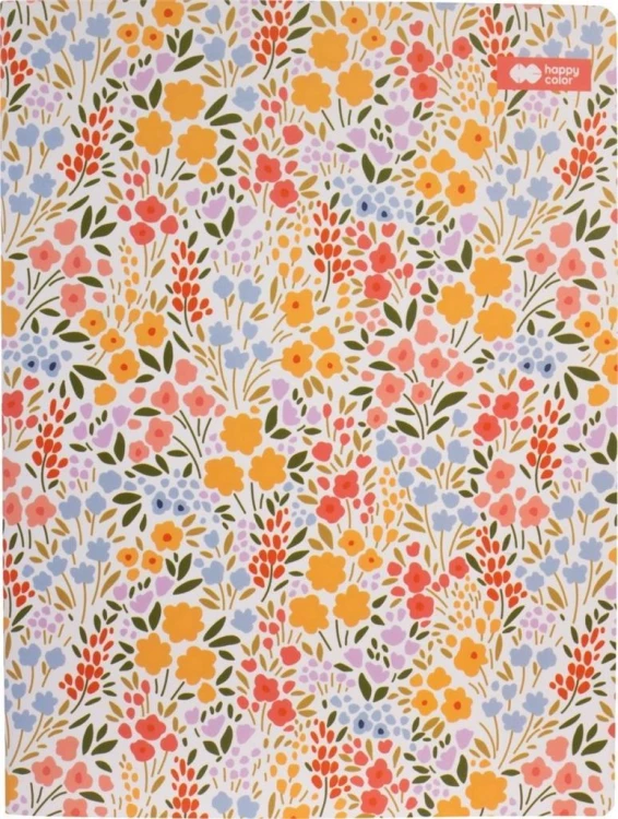 Notes szyty kratka Bloom boho HAPPY COLOR, GDD