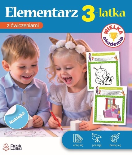 Wielka Akademia. Elementarz 3-latka.