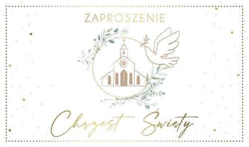 Zaproszenie Chrzest (10szt)