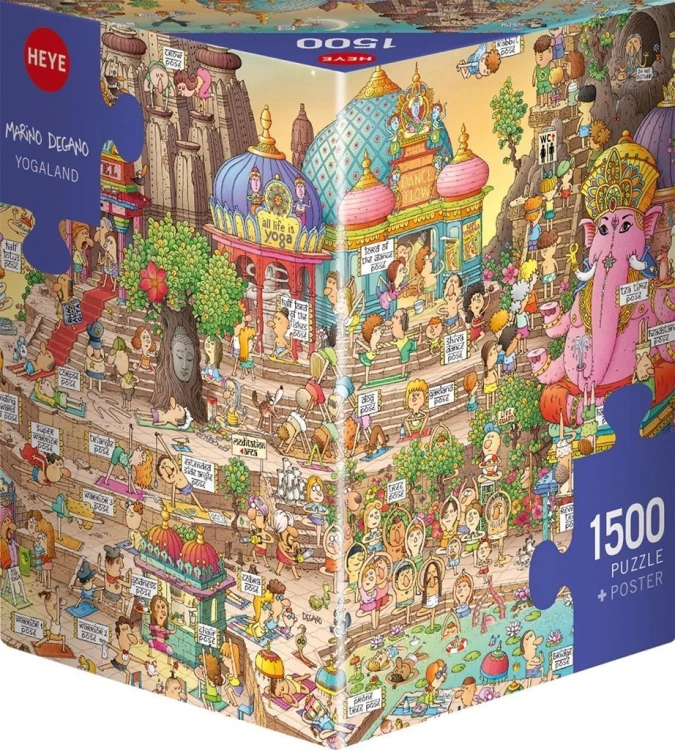 Puzzle 1500 W krainie Jogi (Puzzle+plakat), Heye