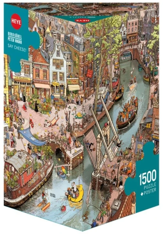 Puzzle 1500 Czas na zdjęcie ( Puzzle+plakat), Heye