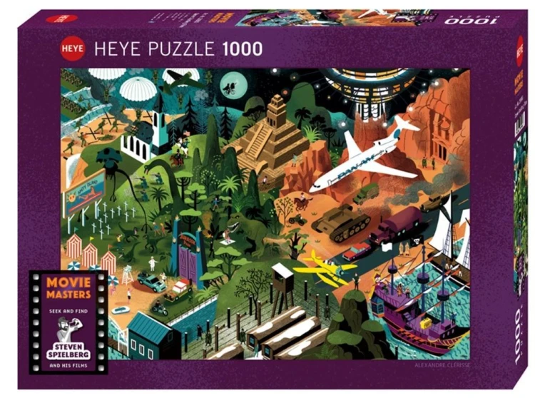 Puzzle 1000 Filmy Stevena Spilberga, Heye