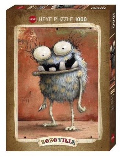 Puzzle 1000 Zozoville - Wielkie oczy, Heye