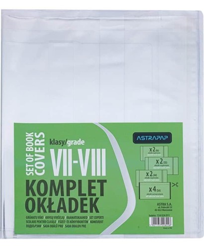 Okładki komplet klasa VII-VIII ASTRA