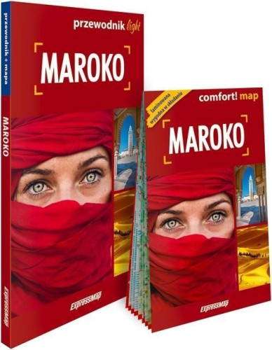 Maroko 2w1 light: przewodnik + mapa, Grażyna Hanaf