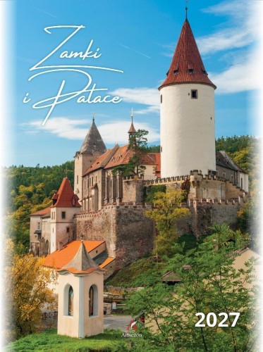 Kalendarz 2027 wieloplanszowy B4 Zamki i pałace