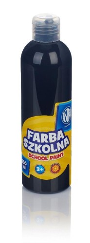 Farba szkolna czarna 250ml ASTRA